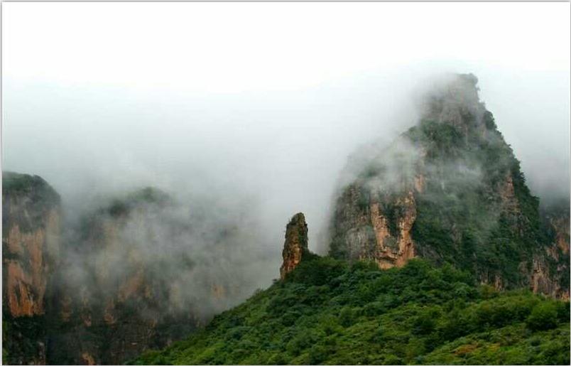 朝阳沟四季景点特色